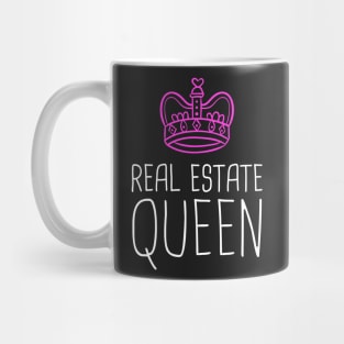 Real Estate Queen | Cute Realtor Design Mug